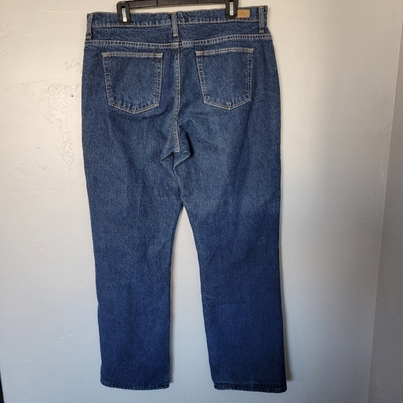 Cabela's Casual 14 Regular Women's Jeans Flannel Lined Denim Curvy Plus Size - Picture 2 of 5